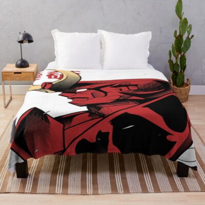 Gurren Lagann Simple Throw Blanket