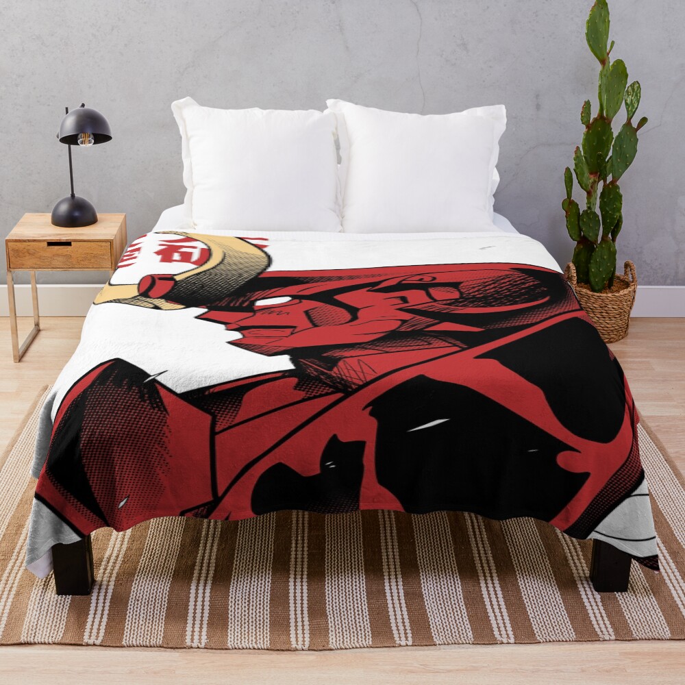 Gurren Lagann Simple Throw Blanket