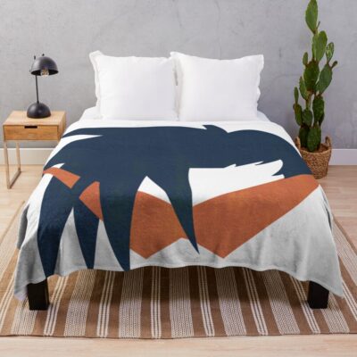 Minimalist Kamina Throw Blanket