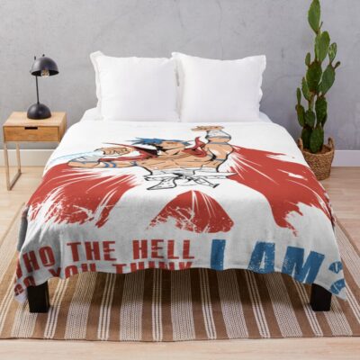 Kamina Anime Throw Blanket