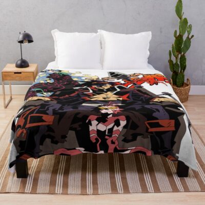 Gurren Lagann Streetwear Throw Blanket