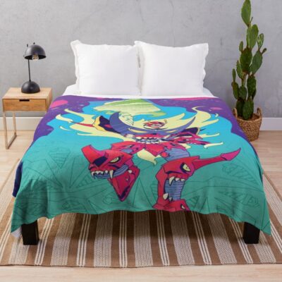Tengen Toppa Gurren Lagann Anime Throw Blanket