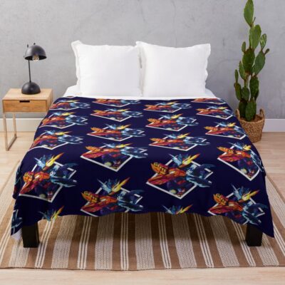 Kamen Rider Cross Z Build Be The One Throw Blanket