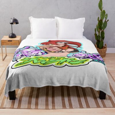 Yoko Anime Love Anime Throw Blanket