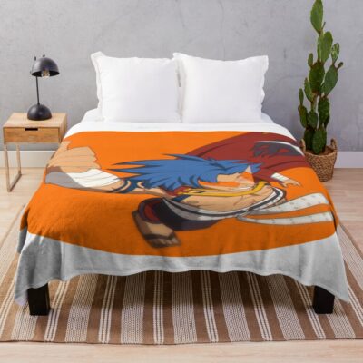 Kamina Graphic Throw Blanket
