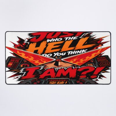 Rebel Mecha Dashboard Decal Mouse Pad