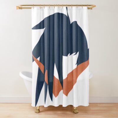 Minimalist Kamina Shower Curtain