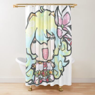 Spiral Princess Shower Curtain