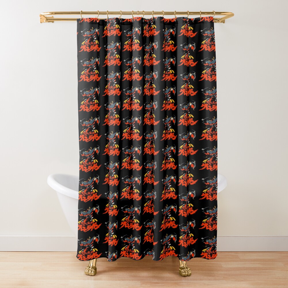 Action Anime Film Comedy Cartoon Movie Vintage Shower Curtain