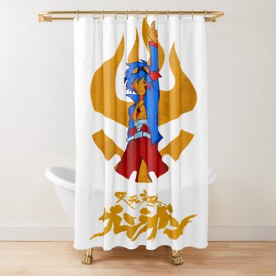 080 Simon Gl Shower Curtain