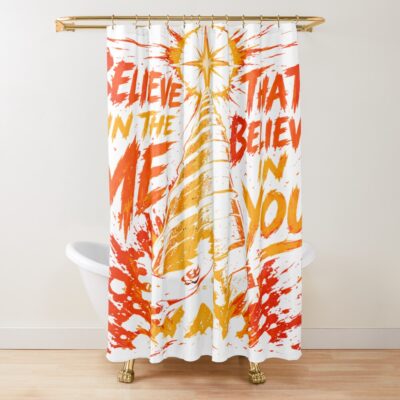 Underground Digger Morale Poster Shower Curtain
