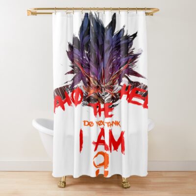 Simon Anime Shower Curtain