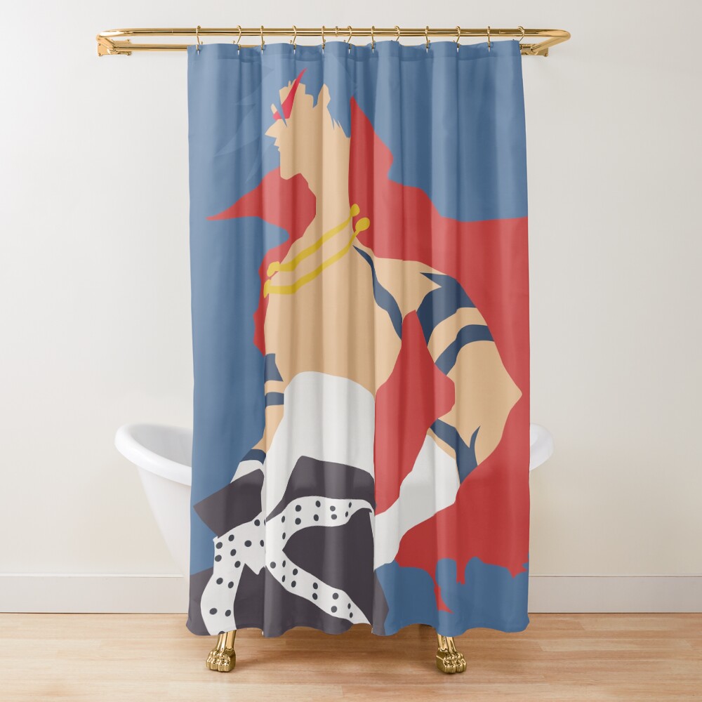 Kamina Simplistic Shower Curtain