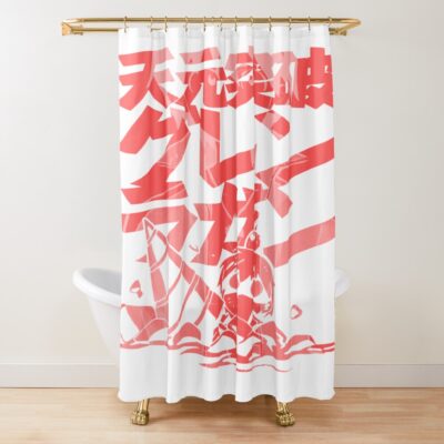 Dig Dig Digger Magenta Shower Curtain