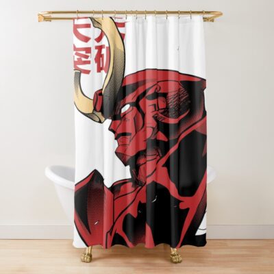 Gurren Lagann Aesthetic Shower Curtain