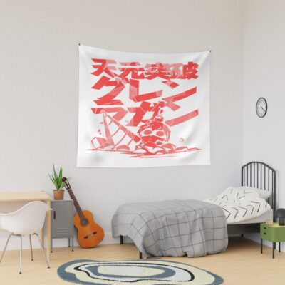Dig Dig Digger Magenta Tapestry