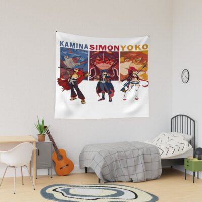 Comedy Vintage Anime Movie Cartoon Film Action Tapestry