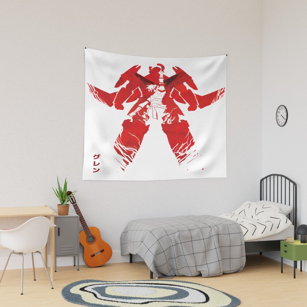 A Legacy Tengen Toppa Gurren Lagann Anime Manga Tapestry