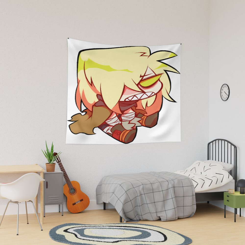 Tengen Toppa Gurren Lagann Viral Sticker Tapestry