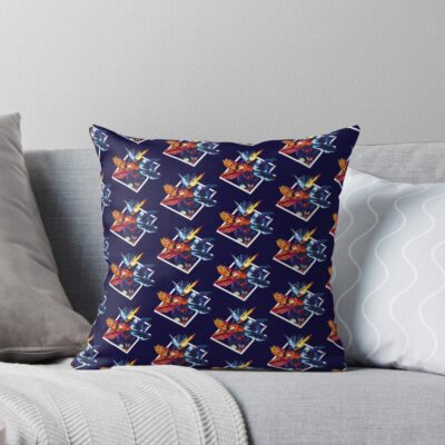 Kamen Rider Cross Z Build Be The One Throw Pillow