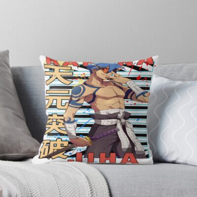 Kamina Gurren Lagann Urban Anime Design Throw Pillow