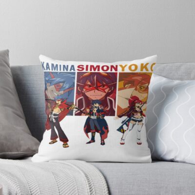 Comedy Vintage Anime Movie Cartoon Film Action Throw Pillow