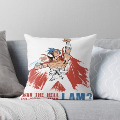 Kamina Graphic Throw Pillow